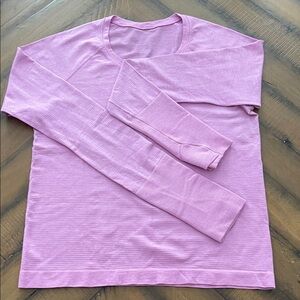 Lululemon Swiftly Race Length Long Sleeve Top